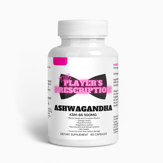 Player's Ashwagandha KSM-66 500mg 90 Capsules